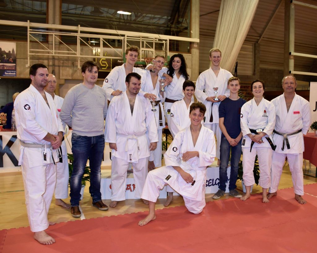 Belgisch JKA kampioenschap groepsfoto